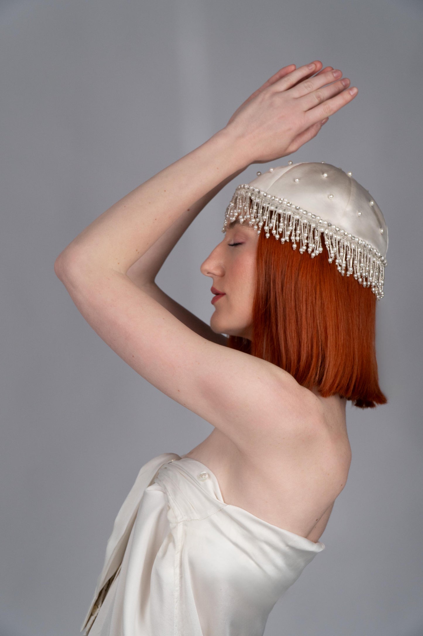 Cloche Hat Amber