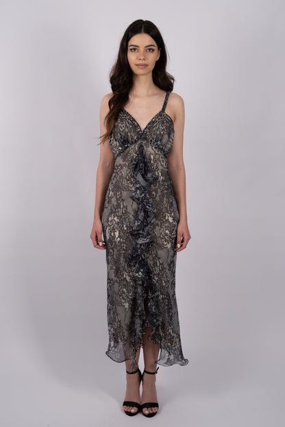 Monica - Rochie cu volane