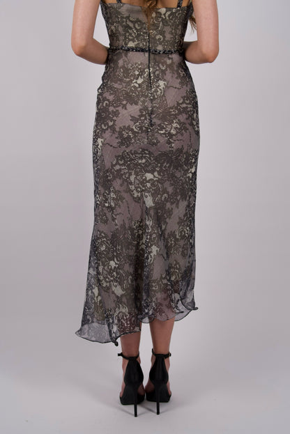 Monica - Rochie cu volane