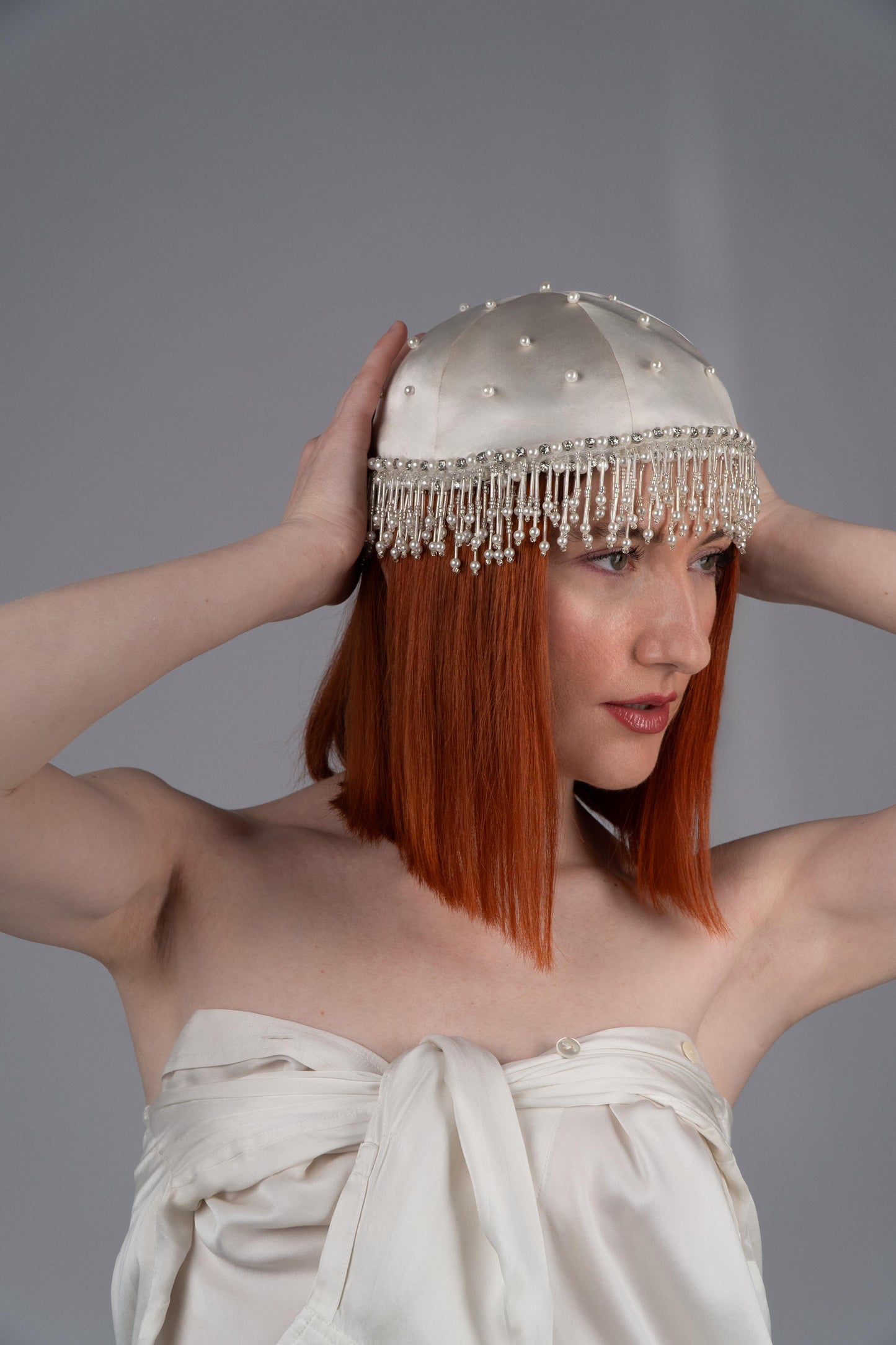 Cloche Hat Amber