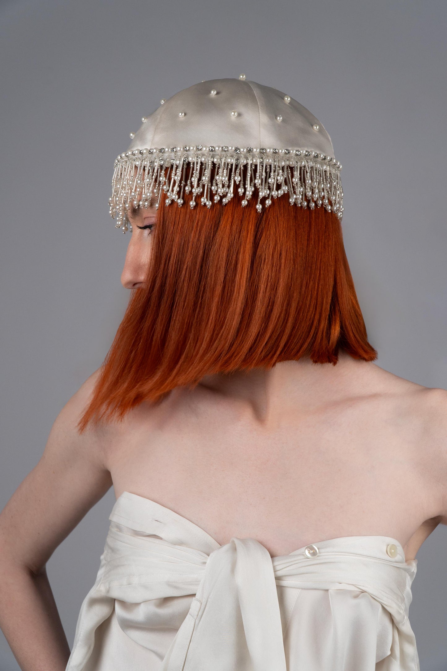 Cloche Hat Amber